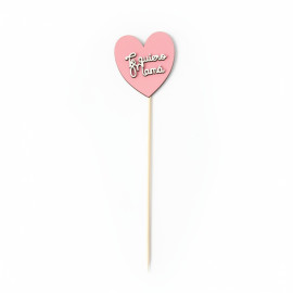 TOPPER "TE QUIERO MAMÁ"