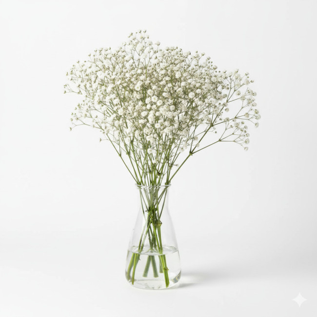 **Paniculta Blanca de Chipiona | Flor Complementaria para Arreglos Sobrios**