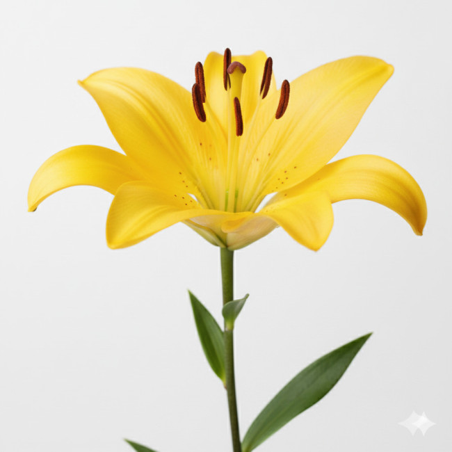 **Lilium Amarillo (5 Tallos) | Elegancia Cultivada en Murcia y Chipiona** **Lilium Amarillo (5 Tallos) | Elegancia Cultivada en Murcia y Chipiona**
