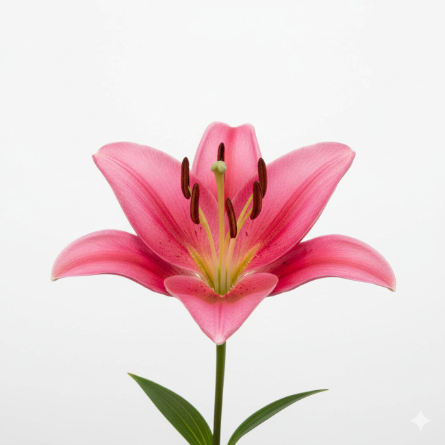 **Lilium Rosa (5 Tallos) | Elegancia Cultivada en Murcia y Chipiona** **Lilium Rosa (5 Tallos) | Elegancia Cultivada en Murcia y Chipiona**