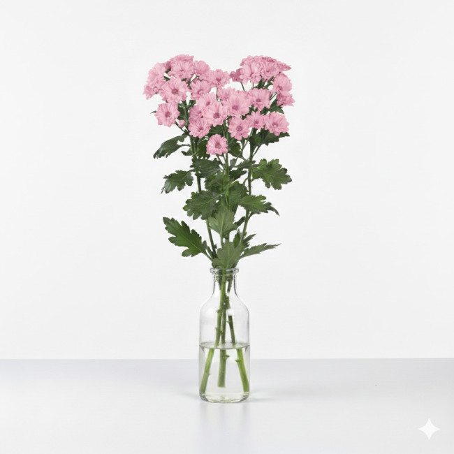 **Margarita Rosa (5 Tallos) | Flor Versátil de Murcia y Chipiona para Todos los Santos**