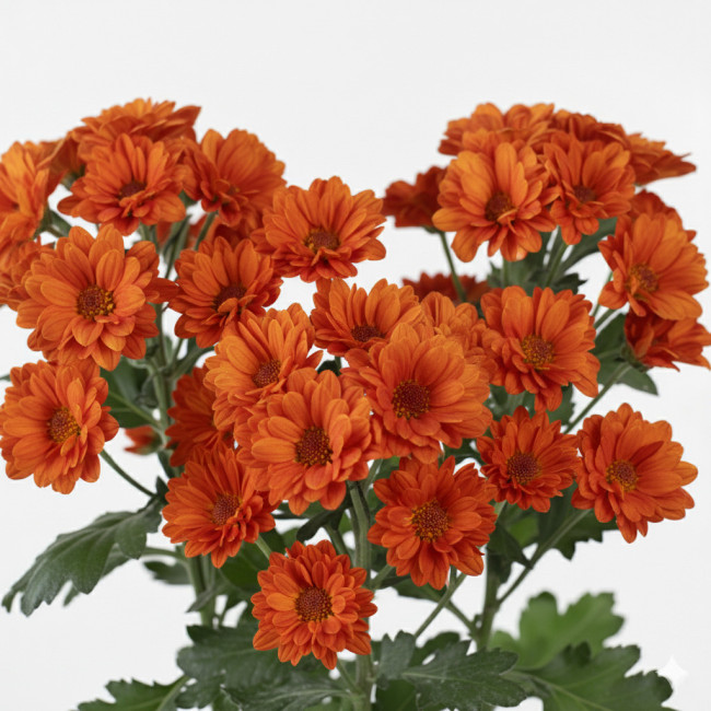 **Margarita Naranja (5 Tallos) | Flor Versátil de Murcia y Chipiona para Todos los Santos** **Margarita Naranja (5 Tallos) | Flor Versátil de Murcia y Chipiona para Todos los Santos**