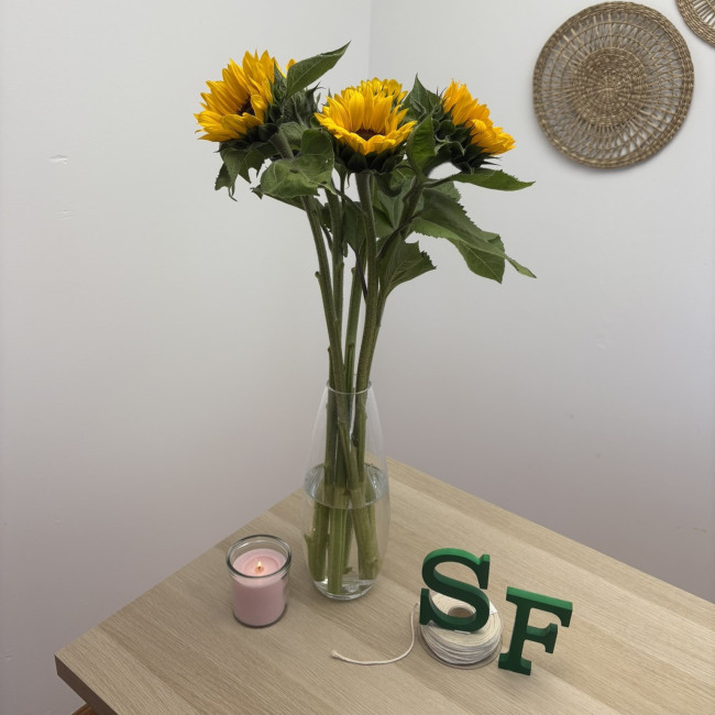 Ramo Vincent 🌻 | Girasoles frescos para montar en casa | Hazlo tú mismo Ramo Vincent 🌻 | Girasoles frescos para montar en casa | Hazlo tú mismo